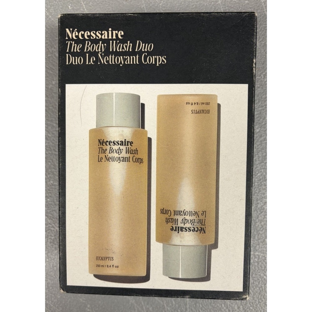 Nécessaire The Body Wash Eucalyptus - Natural Body Wash for Women & Men - Pack 2